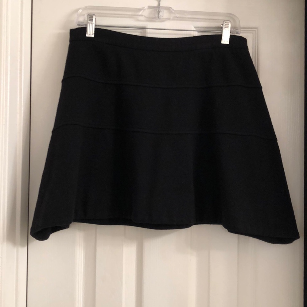 Pink Tartan Wool Skirt
